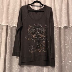 Rock & Republic Dark Gray Shirt